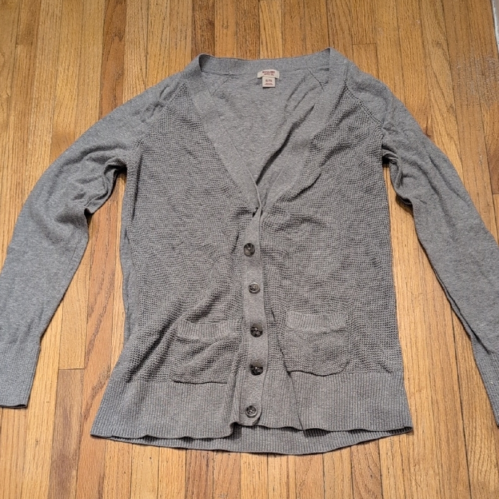 Mossimo Supply Co. Gray Women's Cardigan